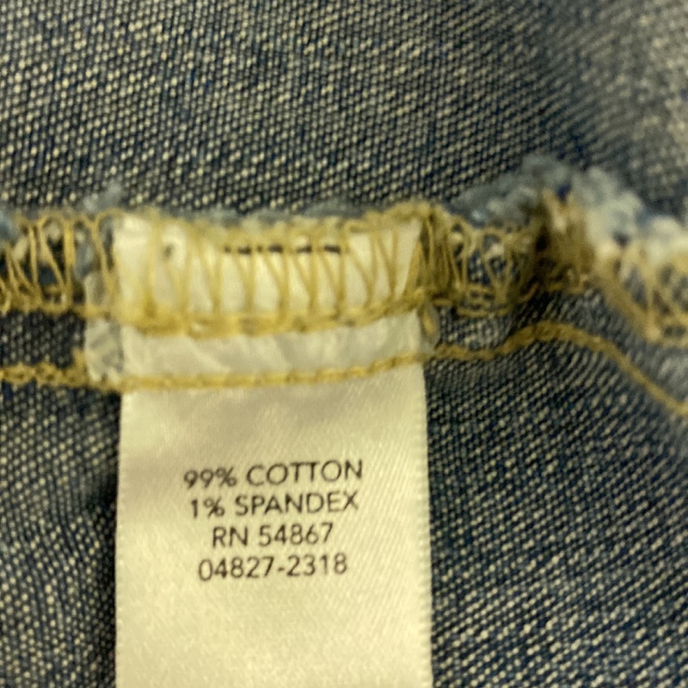 CJ Banks denim shorts. size 20E - Picture 8 of 8